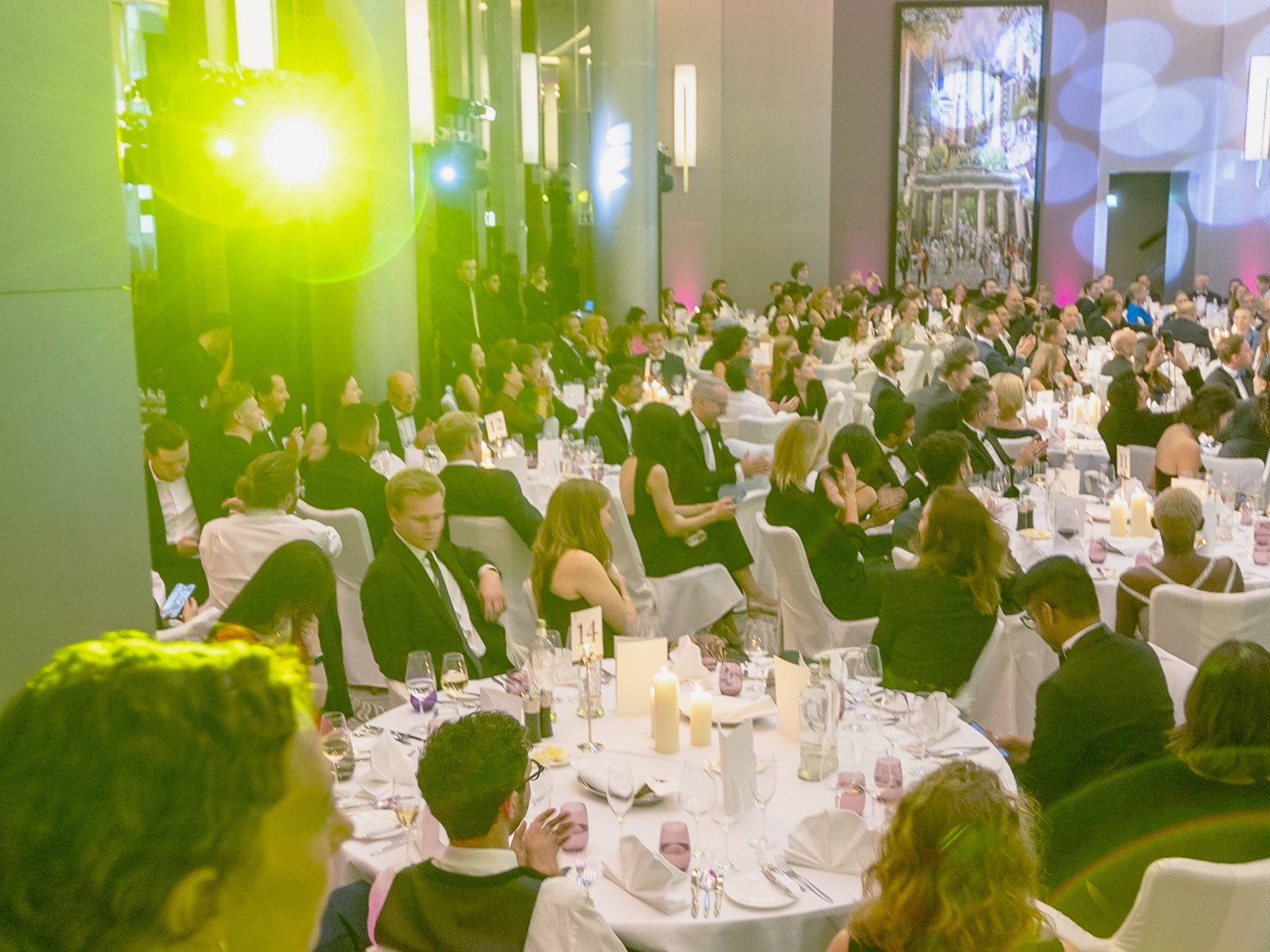 Veranstaltungstechnik von P24-Berlin bei der Tech Awards Gala in Berlin
