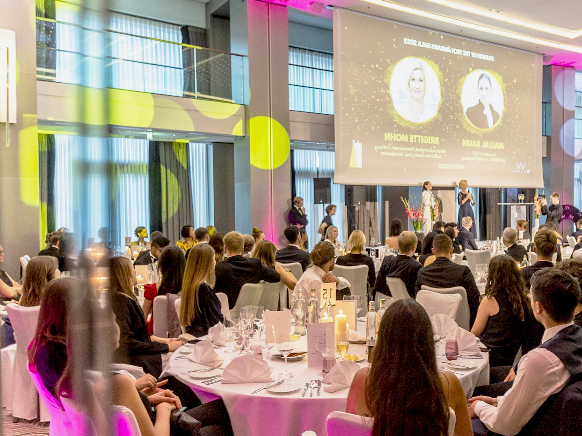 Veranstaltungstechnik von P24-Berlin bei der Tech Awards Gala in Berlin